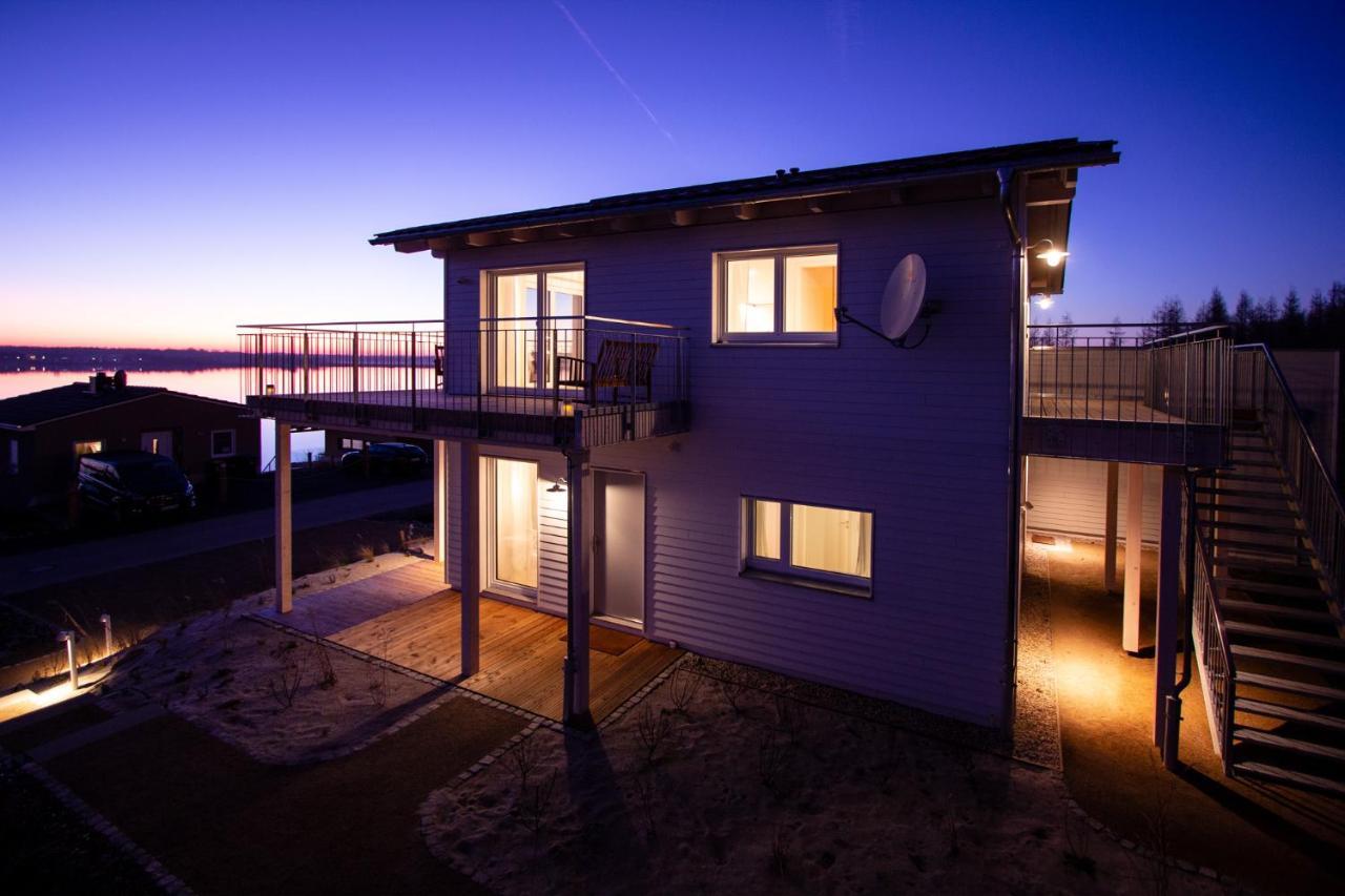 Haus Im Schilf 1 - Ferienwohnungen Am Hainer See Bei Leipzig Neukieritzsch Dış mekan fotoğraf