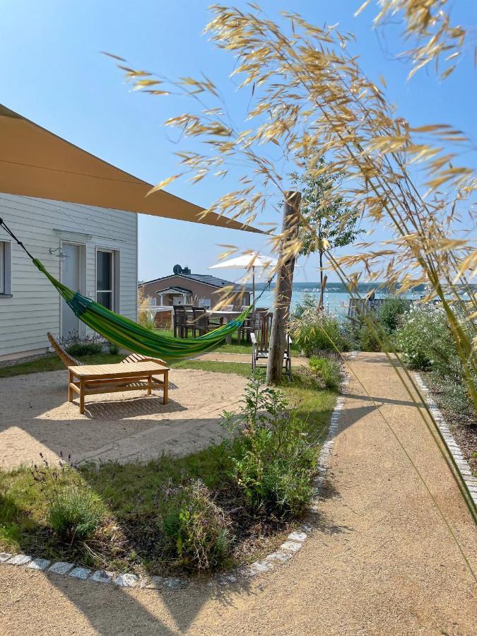 Haus Im Schilf 1 - Ferienwohnungen Am Hainer See Bei Leipzig Neukieritzsch Dış mekan fotoğraf